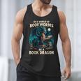 In a World Of Bookworms Be a Book Dragon Reading Men Tank Top In a World Of Bookworms Be a Book Dragon Reading Men Tank Top