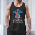 In A World Full Of Bookworms Be A Book Dragon Reading Men Tank Top