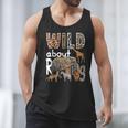 Zoo Animals Wild About Reading Books Reader Lover Librarian Men Tank Top