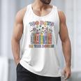 100 Days In The Books Reading Teacher 100th Day Of School Men Tank Top