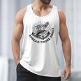 2 SIDES I Look Better Bent Over A Book Saying Quote Men Tank Top