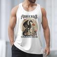 Abraxos Flower Garden Club Book Lover Fantasy Dragon Bookish Men Tank Top