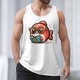 Adorable Book Lover Salmon With Reading Glasses Cute Men Tank Top Adorable Book Lover Salmon With Reading Glasses Cute Men Tank Top