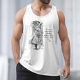 Alice Adventures Wonderland Vintage Book Quote Lewis Carrol Men Tank Top