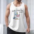 This Is My Book Character Costume I Pigeon Reading Tee Men Tank Top