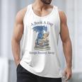 A Book A Day Keeps Reality Away Premium Tri-Blend Men Tank Top