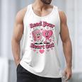 Book Lover Read Your Heart Out Teacher Kids Valentines Men Tank Top Book Lover Read Your Heart Out Teacher Kids Valentines Men Tank Top