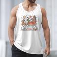 Book Lovers Winter Sleighing Through Stories Tee Premium Tri-Blend Men Tank Top