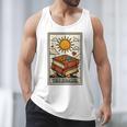 Book Reading Tarot Card The Reader Men Tank Top