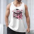 All Booked For Valentine's Teacher Coquette Bow Coffee Book Men Tank Top All Booked For Valentine's Teacher Coquette Bow Coffee Book Men Tank Top