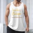 Books Are My Escape Simple Reading Quote Men Tank Top