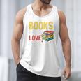 Books Are My Love Language Stack Men Tank Top