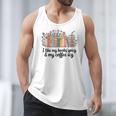 I Like My Books Spicy & My Coffee Icy Lover Bookworm Men Tank Top