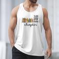 Bookworm Woman Reading Fiction Novels Library Book Store Men Tank Top