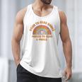 Born To Read Books Forced To Emails Vintage Retro Rainbow Men Tank Top