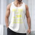 My Cat Guards My Mug And Book Humor Cats Premium Tri-Blend Men Tank Top