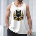 Cat For Women Book Lover Cute Cat And Book Men Tank Top