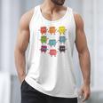 Color Our World Book Lover Reading Bookworm Reader Men Tank Top