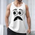 Creepy Face Carrot Halloween Book Character Costume Men Tank Top Creepy Face Carrot Halloween Book Character Costume Men Tank Top