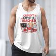 Cupid's Favorite Math Teacher Valentine Reading Book Women Men Tank Top