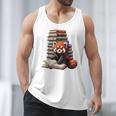 Cute Red Panda Reading Book Animal Bookworm Men Tank Top Cute Red Panda Reading Book Animal Bookworm Men Tank Top