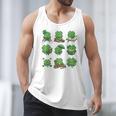 Cute Shamrock Reading St Patricks Day Teacher Book Lovers Men Tank Top Cute Shamrock Reading St Patricks Day Teacher Book Lovers Men Tank Top