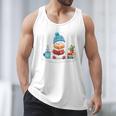 Cute Winter Cozy Snowman Reading Book Lovers Xmas Snowman Men Tank Top Cute Winter Cozy Snowman Reading Book Lovers Xmas Snowman Men Tank Top
