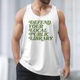 Defend Your Local Public Library For Book Lovers Men Tank Top Defend Your Local Public Library For Book Lovers Men Tank Top