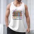 Everyone Is Welcome Here Floral Book LGBT Pride Equality Men Tank Top Everyone Is Welcome Here Floral Book LGBT Pride Equality Men Tank Top