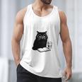 First Of All I’m A Delight Cute Cat Books Coffee Humor Men Tank Top