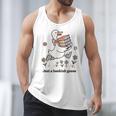 Goose With Books Cute Bookworm Reader Men Tank Top