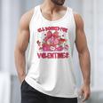 Groovy All Booked For Valentines Books Pink Coquette Bow Men Tank Top Groovy All Booked For Valentines Books Pink Coquette Bow Men Tank Top
