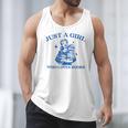 Just a Girl Who Loves Books Book Lover Bookish Men Tank Top Just a Girl Who Loves Books Book Lover Bookish Men Tank Top