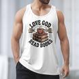 Love God Drink Coffee Read Books – Vintage Spiritual Reading Men Tank Top Love God Drink Coffee Read Books – Vintage Spiritual Reading Men Tank Top