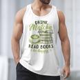 Matcha Green Tea Latte Drink Matcha Read Books Be Happy Men Tank Top