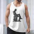 Men Pixel Art Geometric Book Human Drawing Graphic Men Men Tank Top