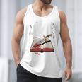 Murder Mystery And a Cup Of Tea Book Humor Men Tank Top
