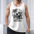 Raccoon Reading Books Summer Humor Trash Reader Men Tank Top Raccoon Reading Books Summer Humor Trash Reader Men Tank Top