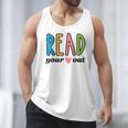 Read Your Heart Read Reading Librarian Book Across America Men Tank Top Read Your Heart Read Reading Librarian Book Across America Men Tank Top
