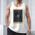 The Reader Tarot Card Mystic Dragon Book Magic Men Tank Top