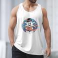 Reading Is Snow Much Fun Snowflake Top Hat Book Fan Winter Men Tank Top