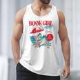 Retro Book Girl Summer For Women Beach Reading Men Tank Top