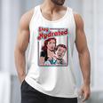 Retro Vampire Book Cover Style Stay Hydrated Halloween Men Tank Top