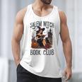 Salem Witch Book Club Bookish Retro Halloween Cat Men Tank Top Salem Witch Book Club Bookish Retro Halloween Cat Men Tank Top