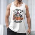 Salem WItch Book Club Halloween Raccoon Witch Reading Book Men Tank Top Salem WItch Book Club Halloween Raccoon Witch Reading Book Men Tank Top