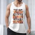 History Month Educated Black Women Girls Reading Books Men Tank Top