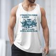 I Tried To Form A Gang But It Turned Into A Book-Club Reader Premium Tri-Blend Men Tank Top I Tried To Form A Gang But It Turned Into A Book-Club Reader Premium Tri-Blend Men Tank Top