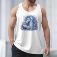 Unicorn Reading For Book Lovers Readers Men Tank Top Unicorn Reading For Book Lovers Readers Men Tank Top