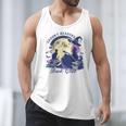 Vintage Sexy Witch Spooky Readers Book Lover Club Halloween Men Tank Top