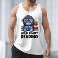 Wild About Reading Book Lover Gorilla Men Tank Top